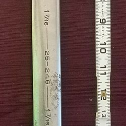 Armstrong 25-246. 12 Point 1-7/16 Satin Chrome  Long  Combination Wrench
