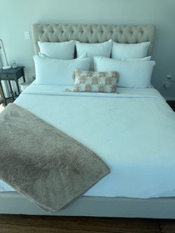 Tufted California King Bed Frame