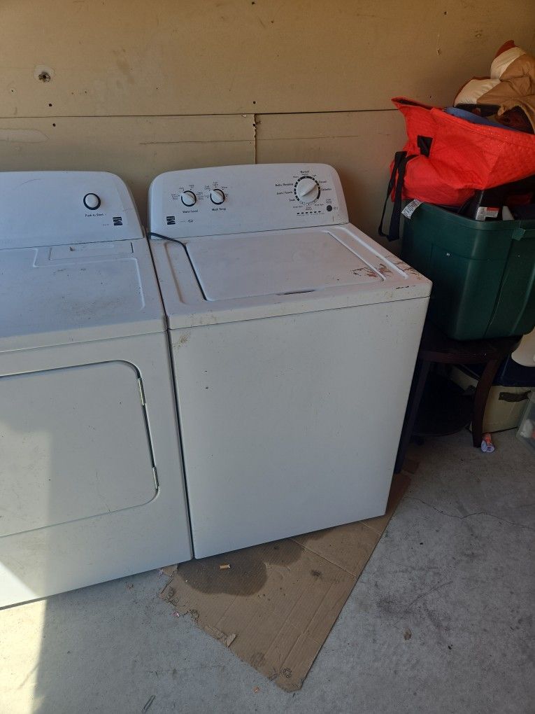 washer and dryer