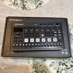 Roland Aira P6 Sampler  DJ controller