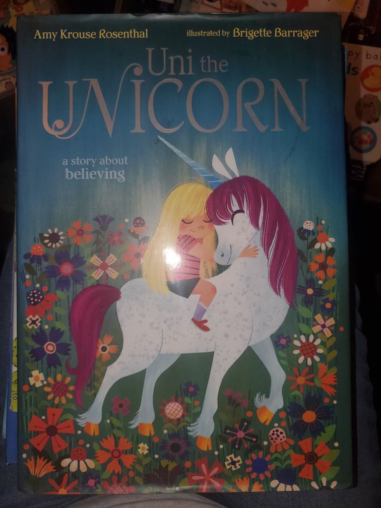 Uni the unicorn book with bear