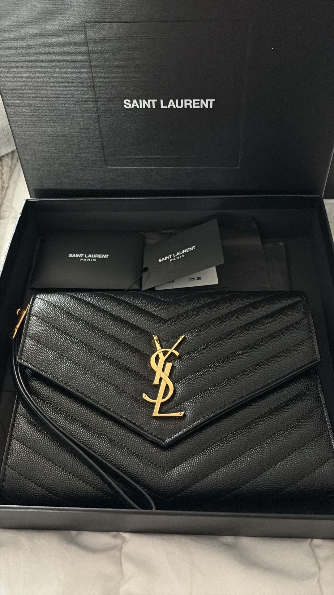 YSL Wristlet