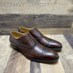 To Boot New York Brown Cap Toe Oxford Dress Shoes Size 11.5