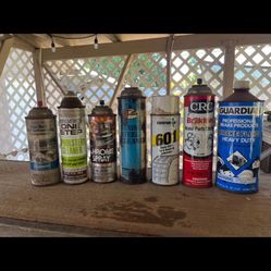 Bulk Of Vintage Cans Bulk Of 7