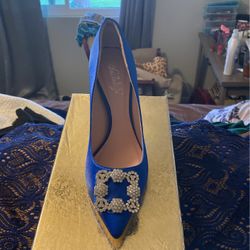 Blue Wedding Heels