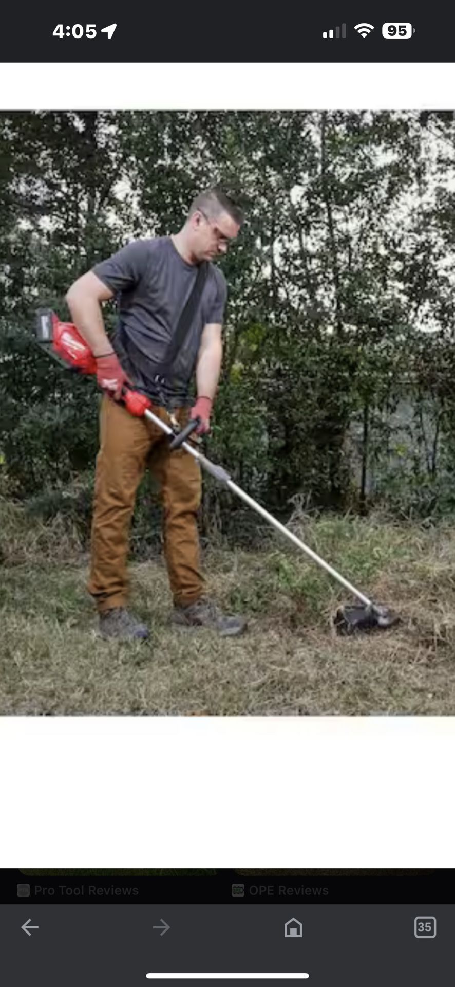 Milwaukee M18 BRUSH CUTTER TOOL ONLY