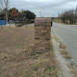 I level brick mailboxes (contact info removed)