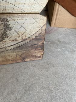 Large Wooden Map Sign Thumbnail