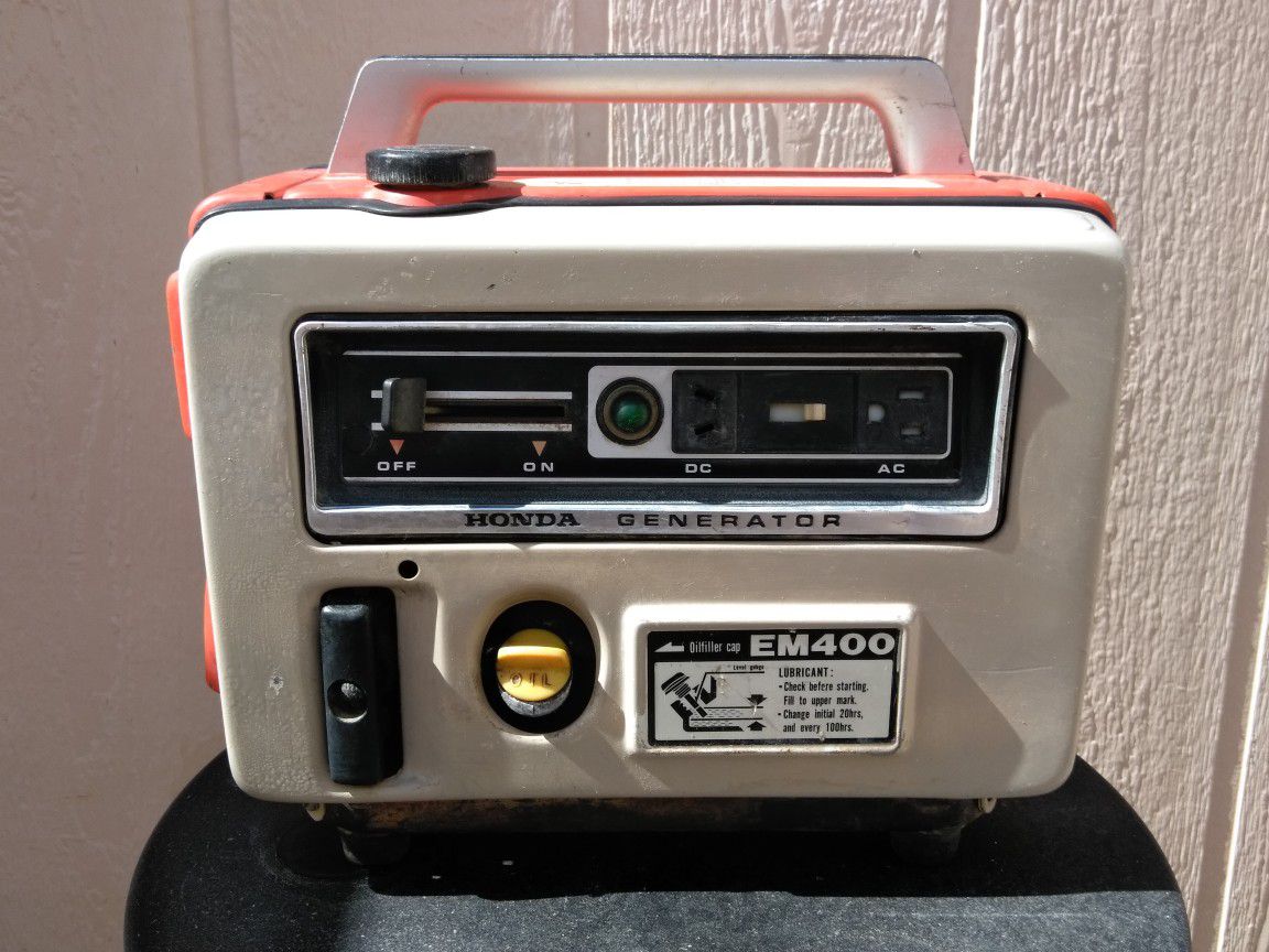 Vintage Honda Generator 