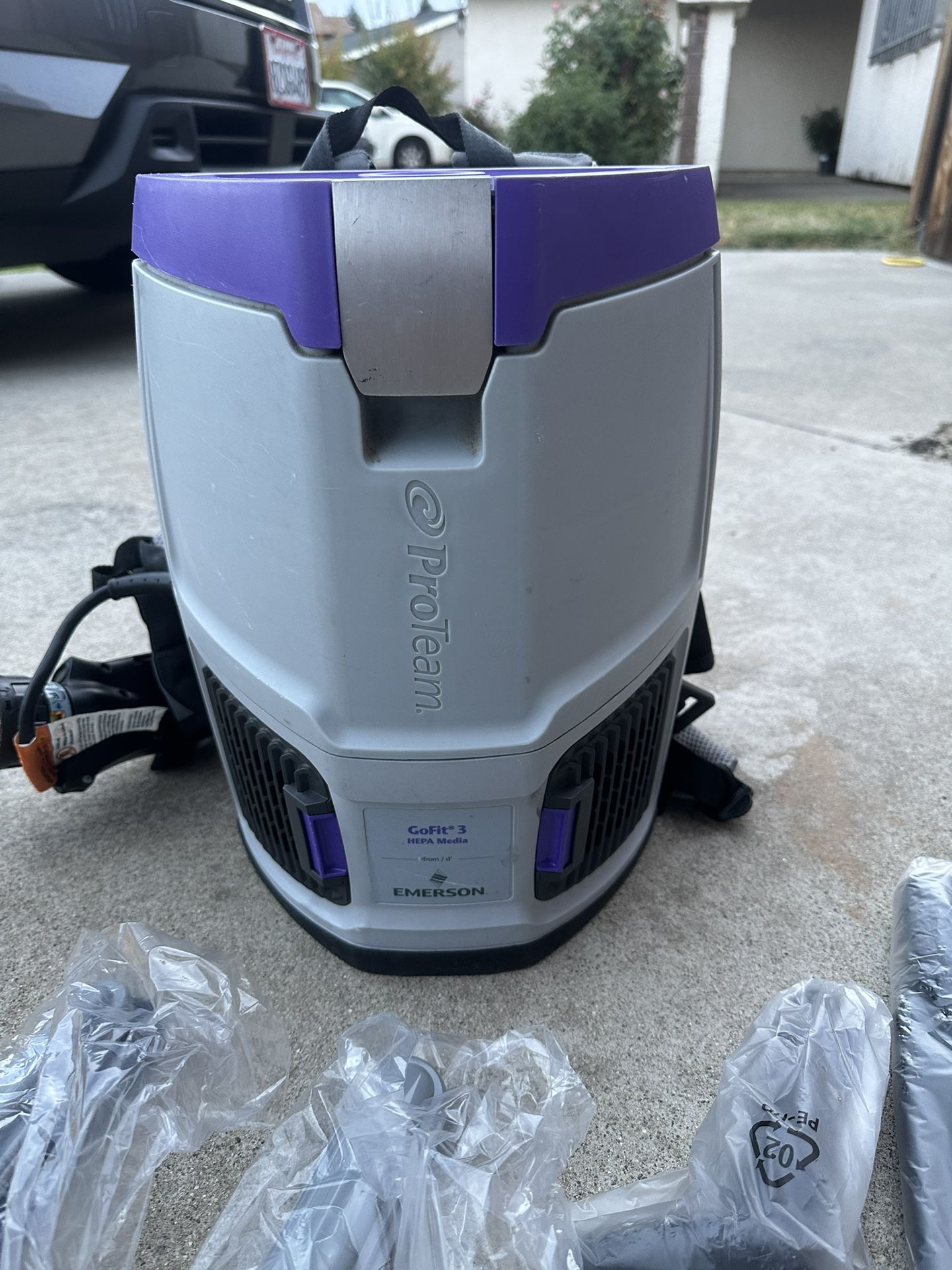 Proteam Gofit 3 Quart Backpack Vacuum