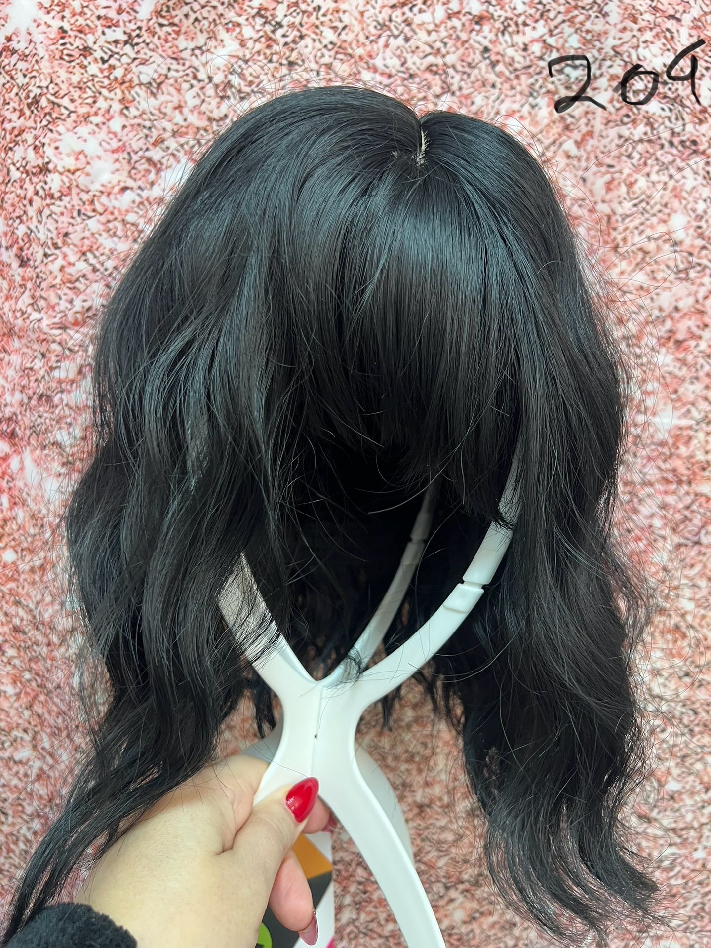 Peluca Cabello Corto Ondulado