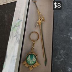 Genshin Anemo Keychains