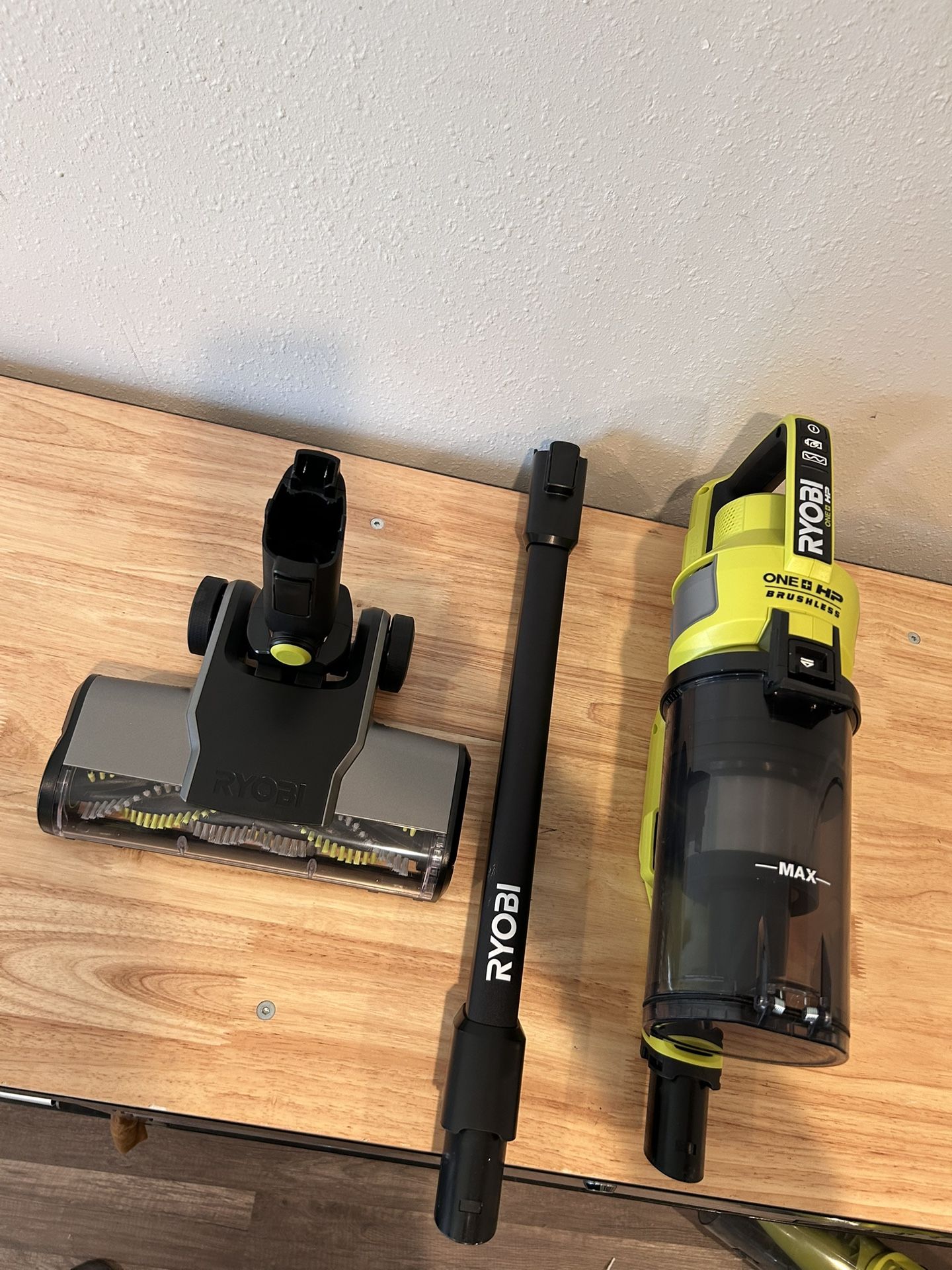 Ryobi 18v HP Brushless Pet Stick Vacuum Cleaner (Tool Only