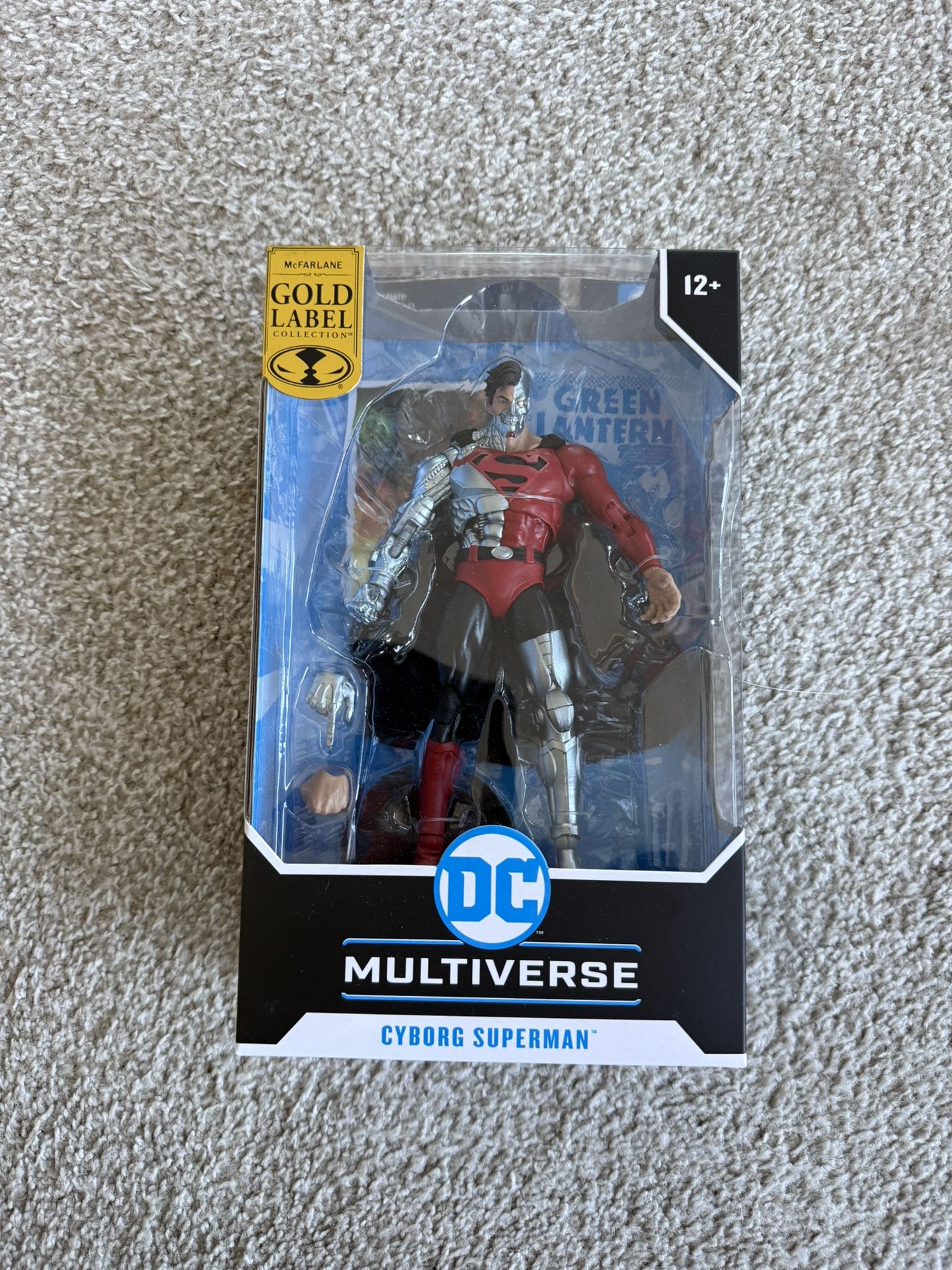 McFarlane DC Multiverse Red Cyborg Superman Gold Label