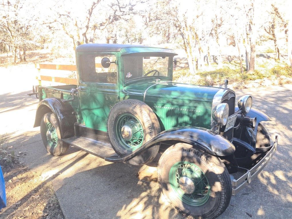 1931 Ford Model A Truck With Ladder Rack