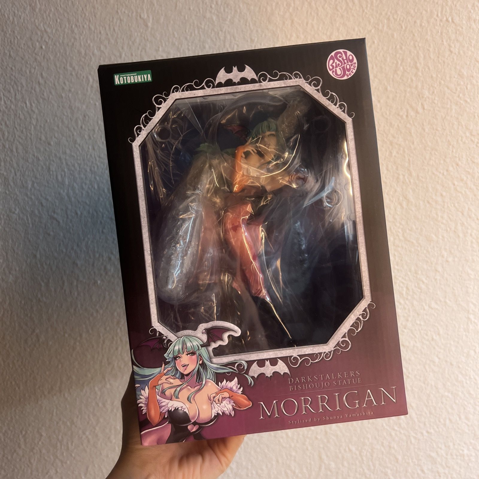 Bishoujo Darkstalkers Vampire Morrigan 1/7 Figure Statue Kotobukiya Authentic