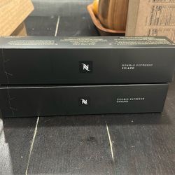 Nespresso Double Espresso Chiaro  2 Box Of 10 NEW