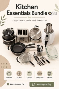 🍳🔥 Kitchen Essentials Bundle – Everything You Need to Cook! 🍽️✨