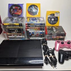 Ps3 Slim With Games
