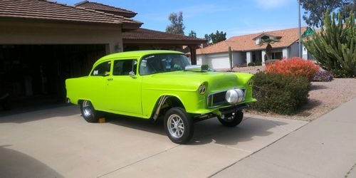 55 Chevy And 36 Willys Pick Up