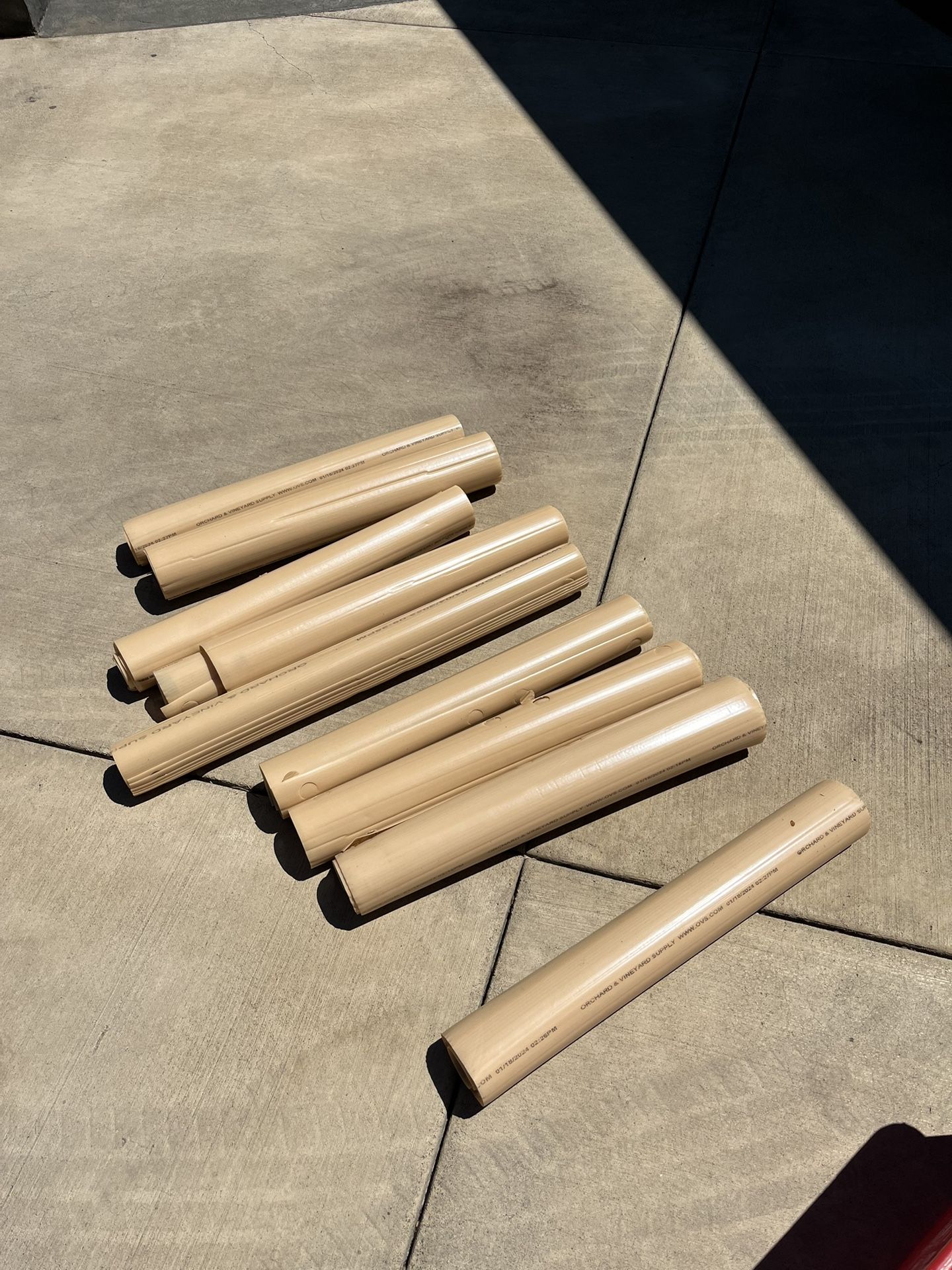 Vineyard Grow Tubes