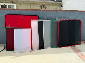 4x4 Flag bag + various flags/ scrims