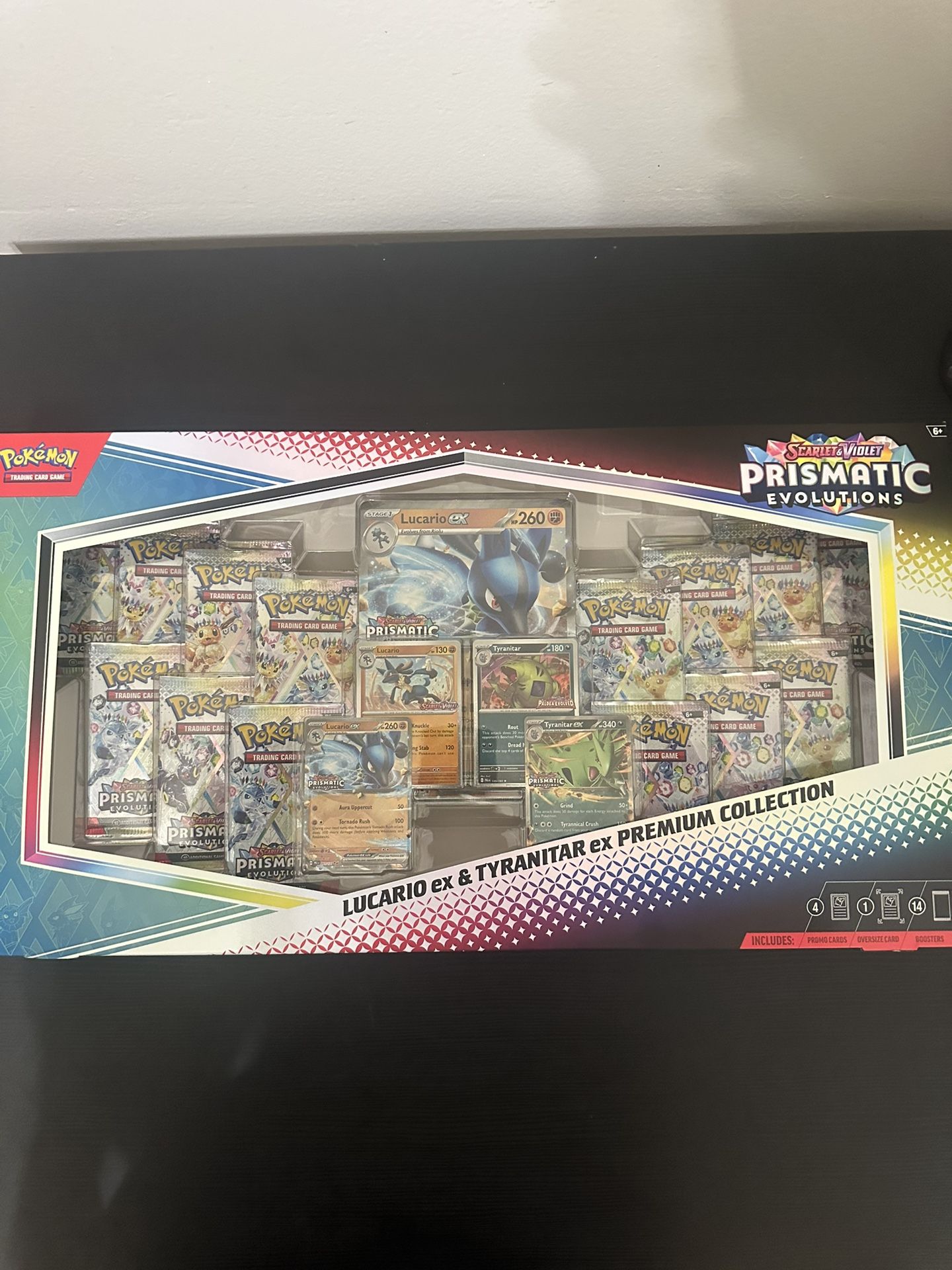 Pokemon Prismatic Lucario and Tyranitar Collection