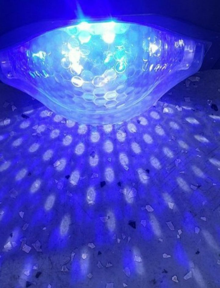 Projector Lights Blue & White Dot Christmas Party Decoration