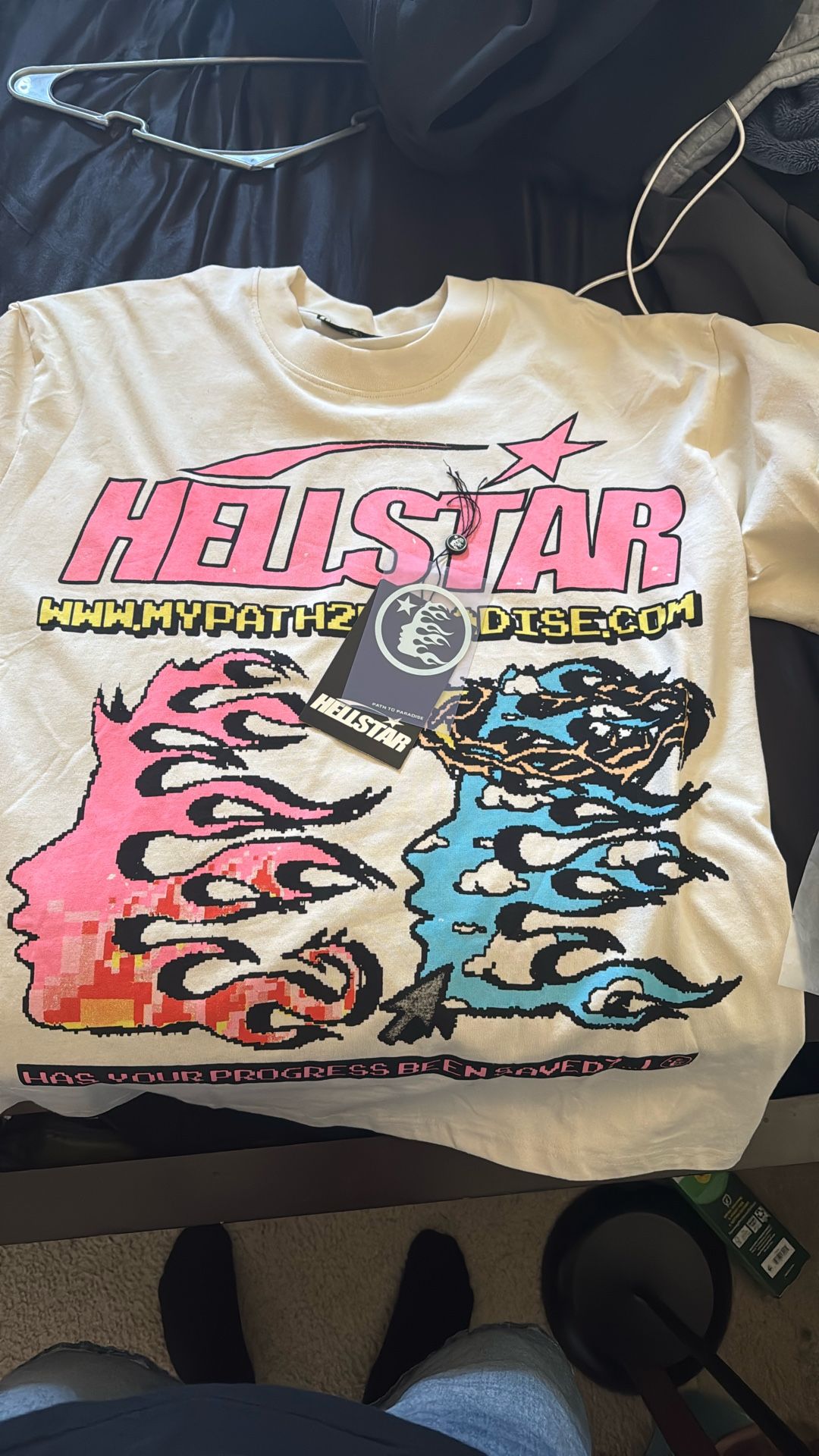 Hellstar pixel tee