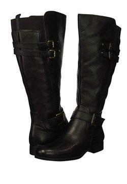 Women’s New Naturalizer boots 6 1/2 wide calf black