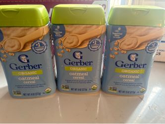 Gerber oatmeal