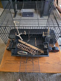 Prevue Hendryx Large Bird Cage with Accessories