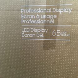 The Samsung commercial smart display
