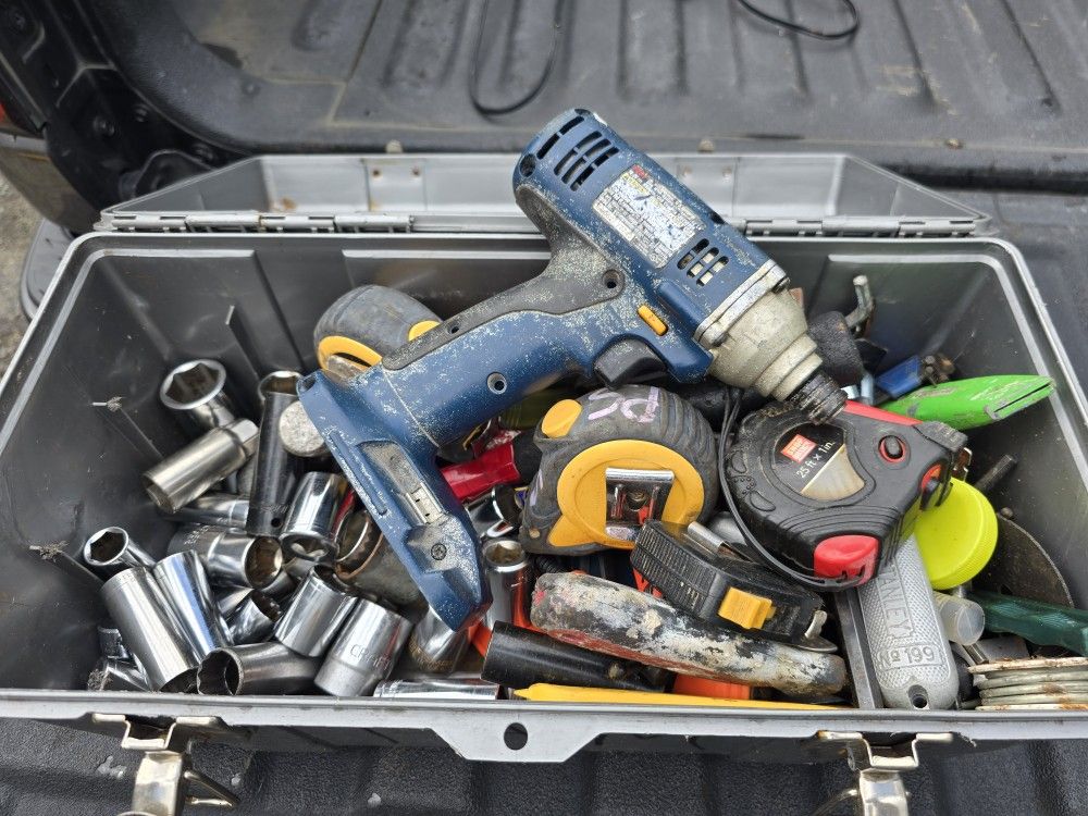 Tool Box And Tools