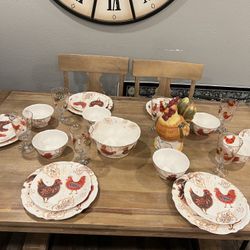 Pier 1 Party Of 6 Dinner Set