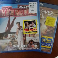 The HANGOVER UNRATED and HANGOVER PART2