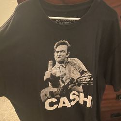 Mens Johnny Cash T Shirt