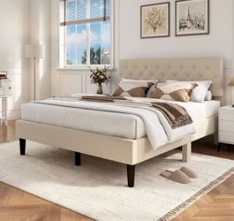 King size bed frame