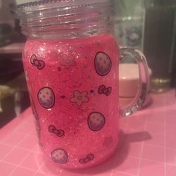 Snowglobe cups made by me