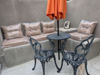 Patio chair cushions