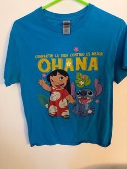 Disney Lilo & Stitch Ohana T-Shirt Size Small