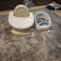 2 Booster Seats For Table Or Feeding Kiddos