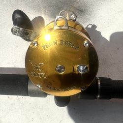 Penn International  Torque TRQ300 With Star Rod 6’6” Delux 20-60 lb Rod - Both Like New