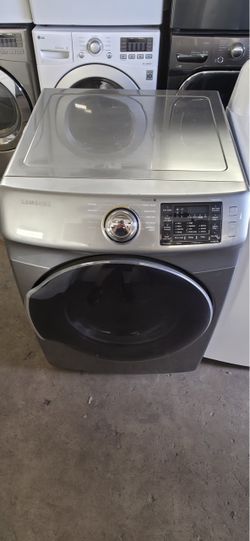Samsung Front Load Dryer Silver