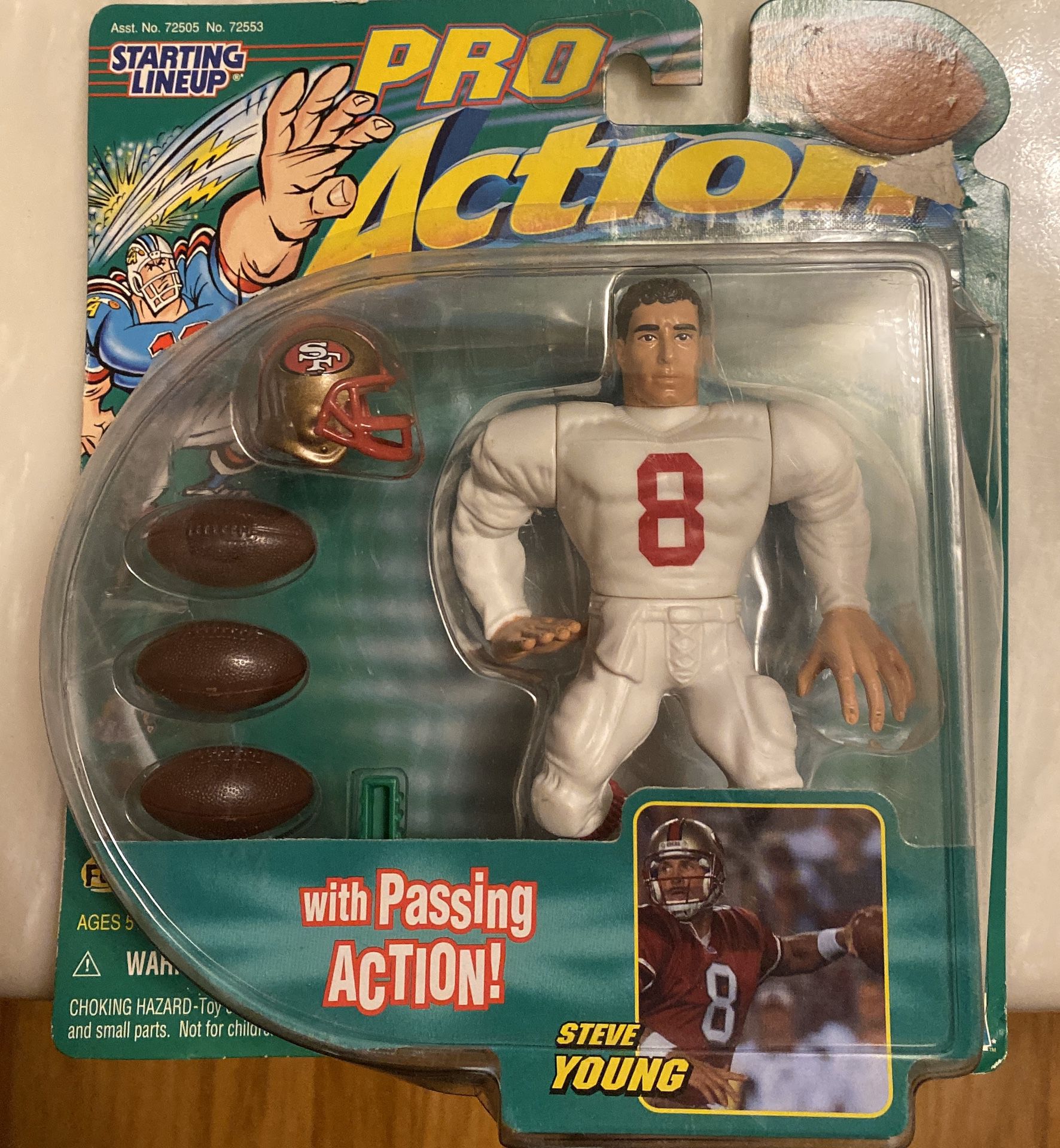 Steve Young SF 49ers 1999 collectible toy