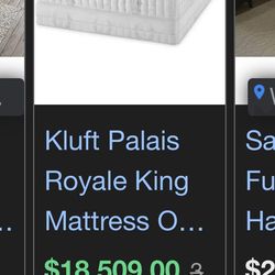King size Kluft mattress