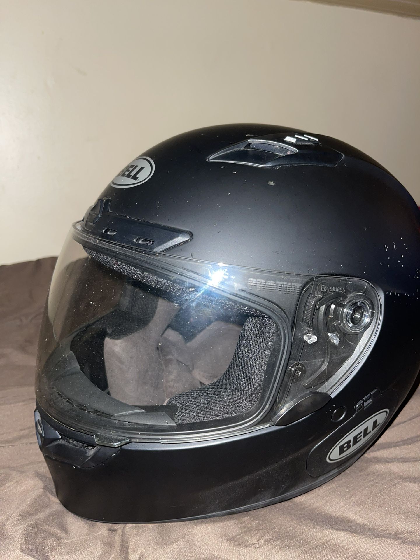 Bell Pro-Tint Motorcycle Helmet 