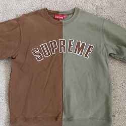 Supreme Split Crewneck Sweatshirt