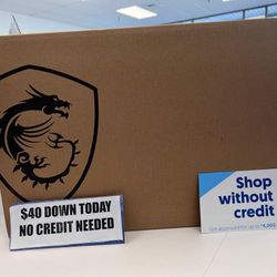 Msi GF63 Thin Gaming Laptop New- $25 DOWN Today - NO Credit Payment Plan Options