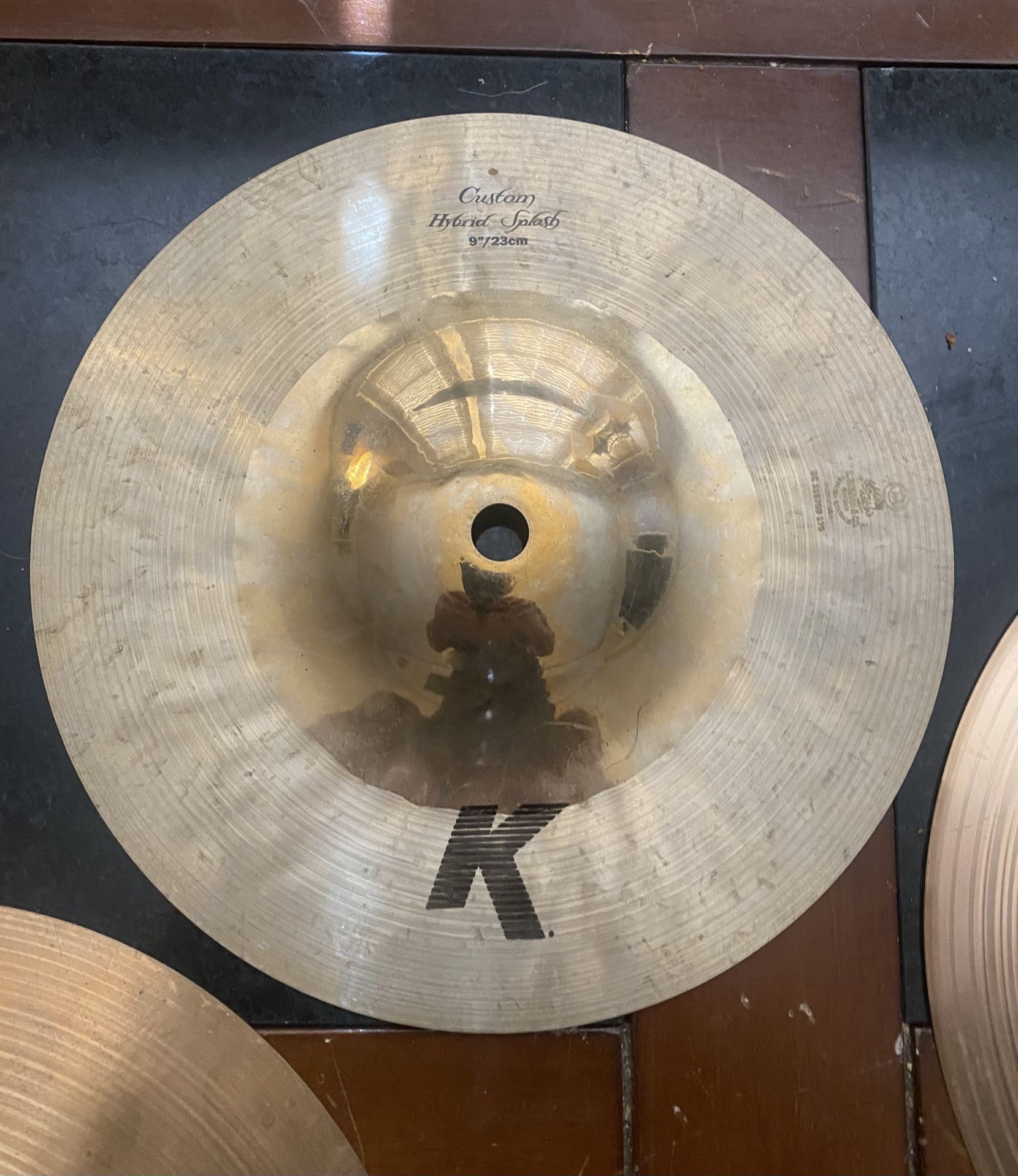 Zildjian K Custom Hybrid Splash 9” Cymbal in great shape